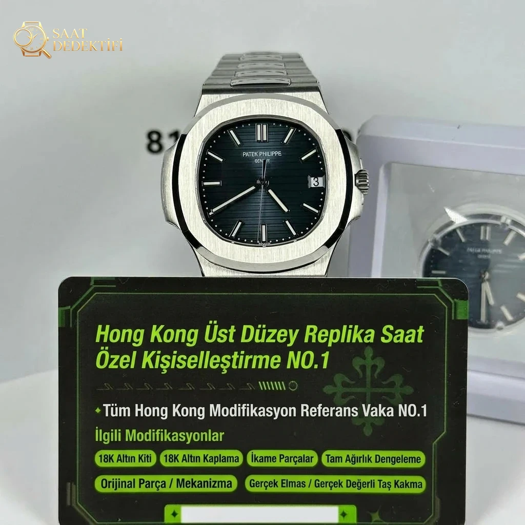 Hong Kong replika saat yükseltme, altın kaplama modifikasyonu ve yedek kadran aksesuarları için gerçek vaka referansları - Bilezik, Toka ve Klips Mekanizması