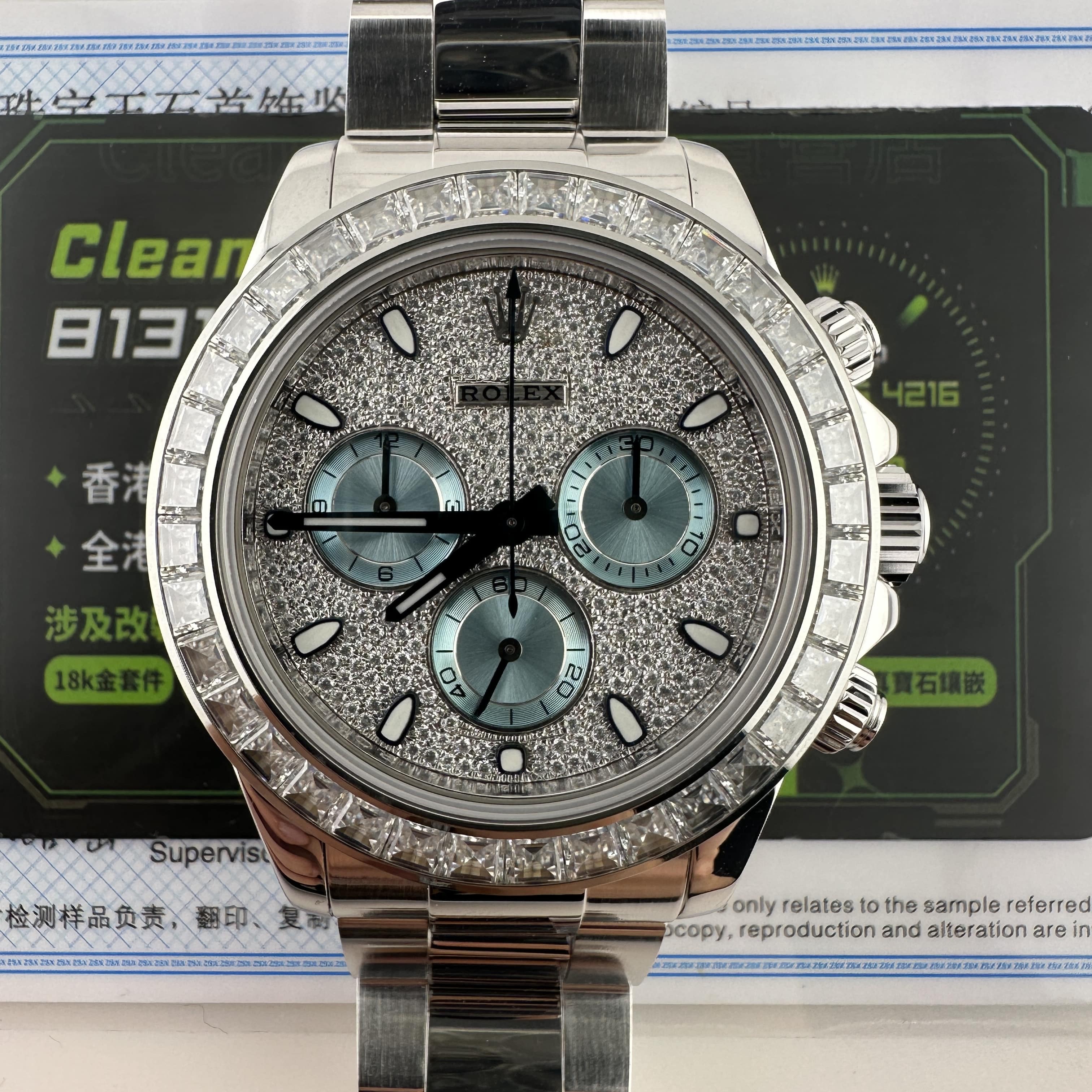 Hong Kong replika saat yükseltme, altın kaplama modifikasyonu ve yedek kadran aksesuarları için gerçek vaka referansları — 168. fotoğraf