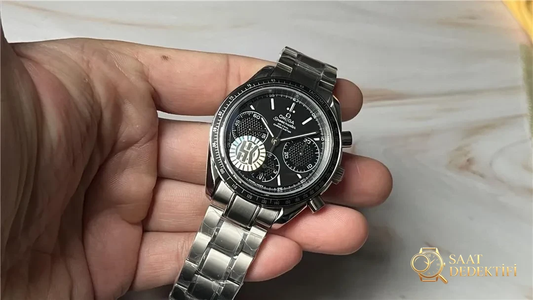 HR isim değiştirdi: HK Factory Omega Speedmaster çok fonksiyonlu kronografın işçiliği nasıl? - Kadran Detayı ve Bezel İşçiliği