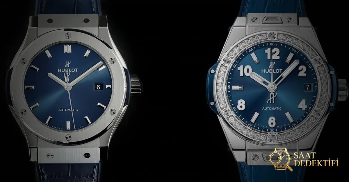 Hublot Classic Fusion vs Big Bang Nihai Karsilastirma Karşılaştırması |... - Ön Görünüm ve Kasa Tasarımı