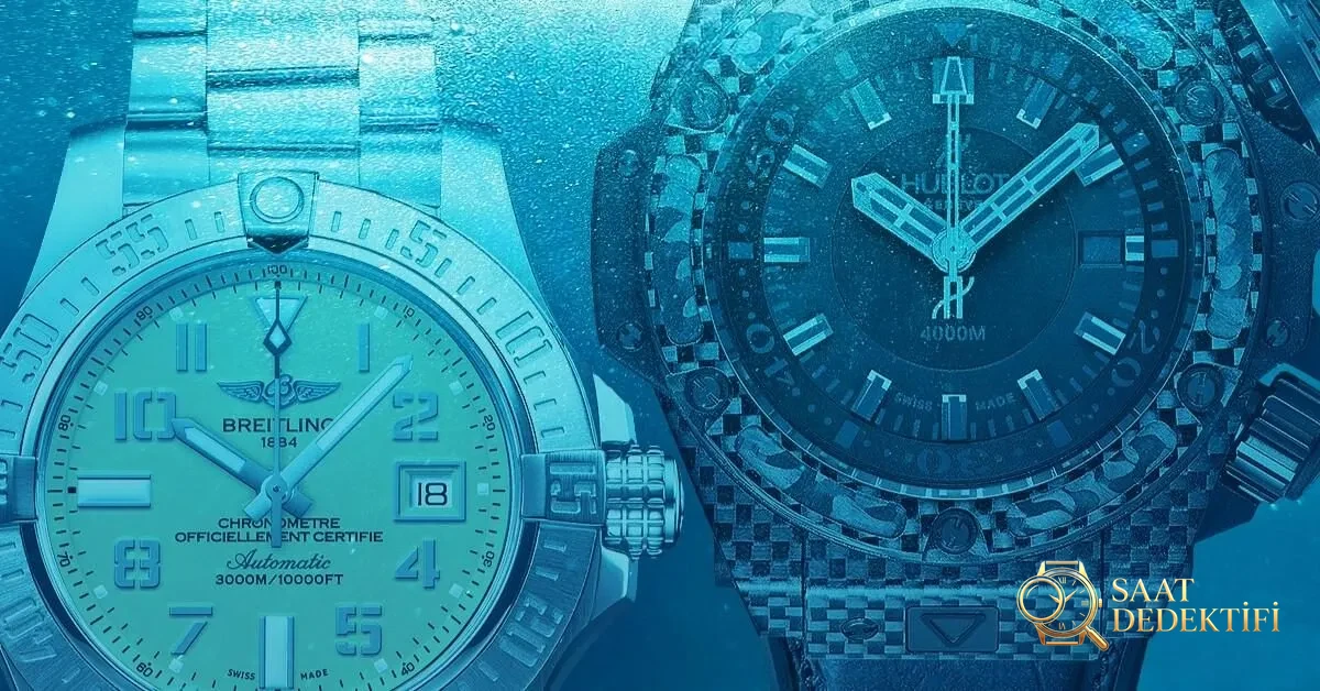 breitling vs hublot su geçirmezlik