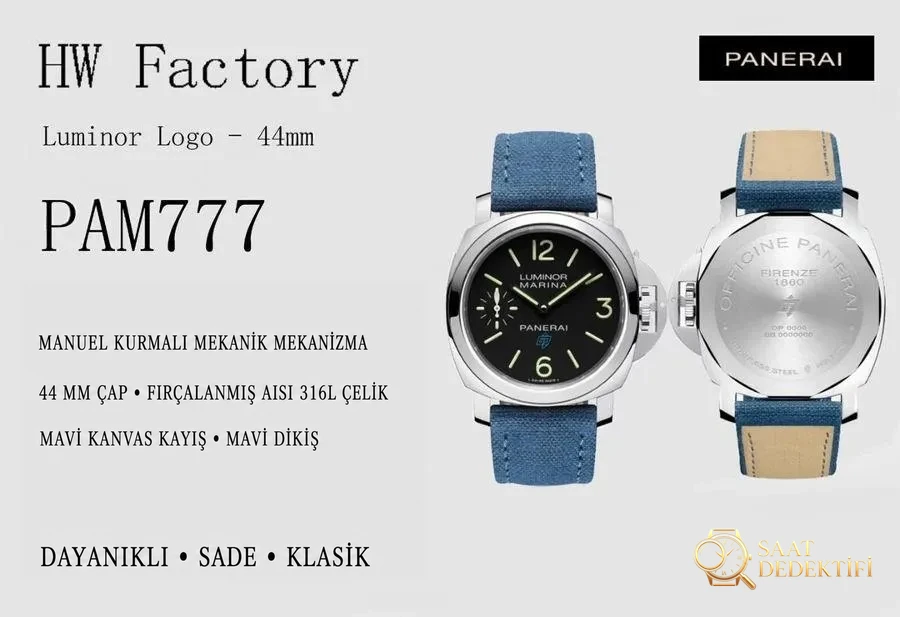 Panerai Luminor PAM777 İncelemesi - Ön Görünüm ve Kasa Tasarımı