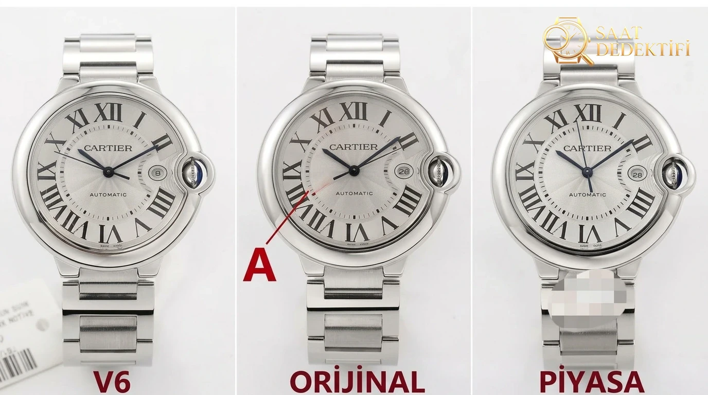 Cartier Ballon Bleu OR Factory İncelemesi - Ön Görünüm ve Kasa Tasarımı