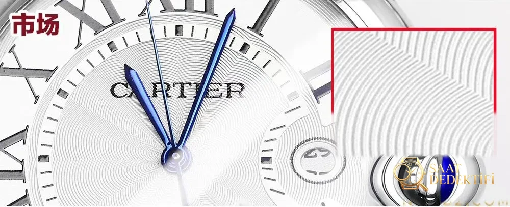 İlk gerçek-replika incelemesi: V6 Factory Cartier Ballon Bleu 42 mm V7 versiyonunun orijinal ve piyasa versiyonuyla karşılaştırması - Fosfor ve Super-LumiNova Gece Görünümü