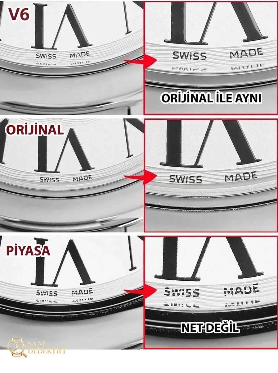 İlk gerçek-replika incelemesi: V6 Factory Cartier Ballon Bleu 42 mm V7 versiyonunun orijinal ve piyasa versiyonuyla karşılaştırması - Yan Profil Kalınlık ve Ergonomik Kavis