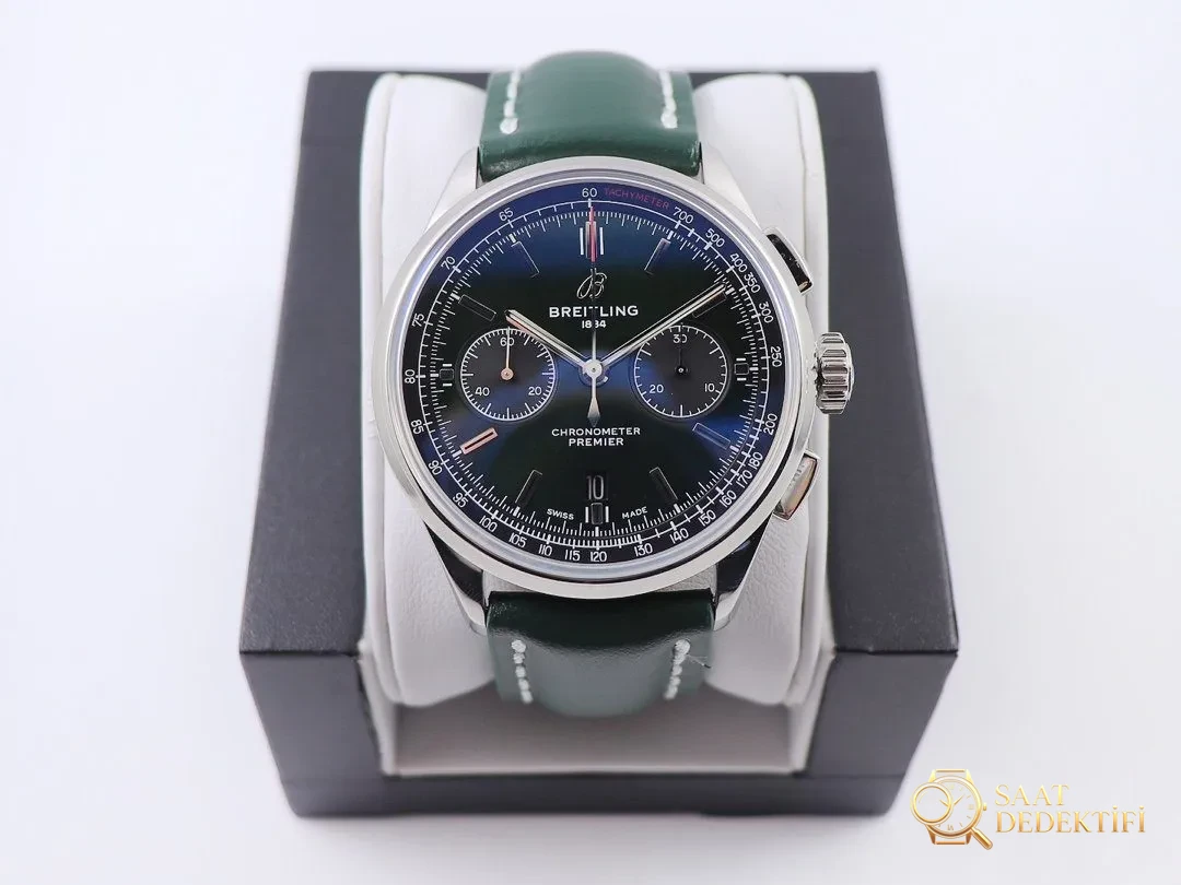 İnceleme – Daniel Wu ile aynı model: GF Factory Breitling Premier B01 yeni kronograf saatinin replikası nasıl olmuş? - Arka Kapak ve Mekanizma Detayı