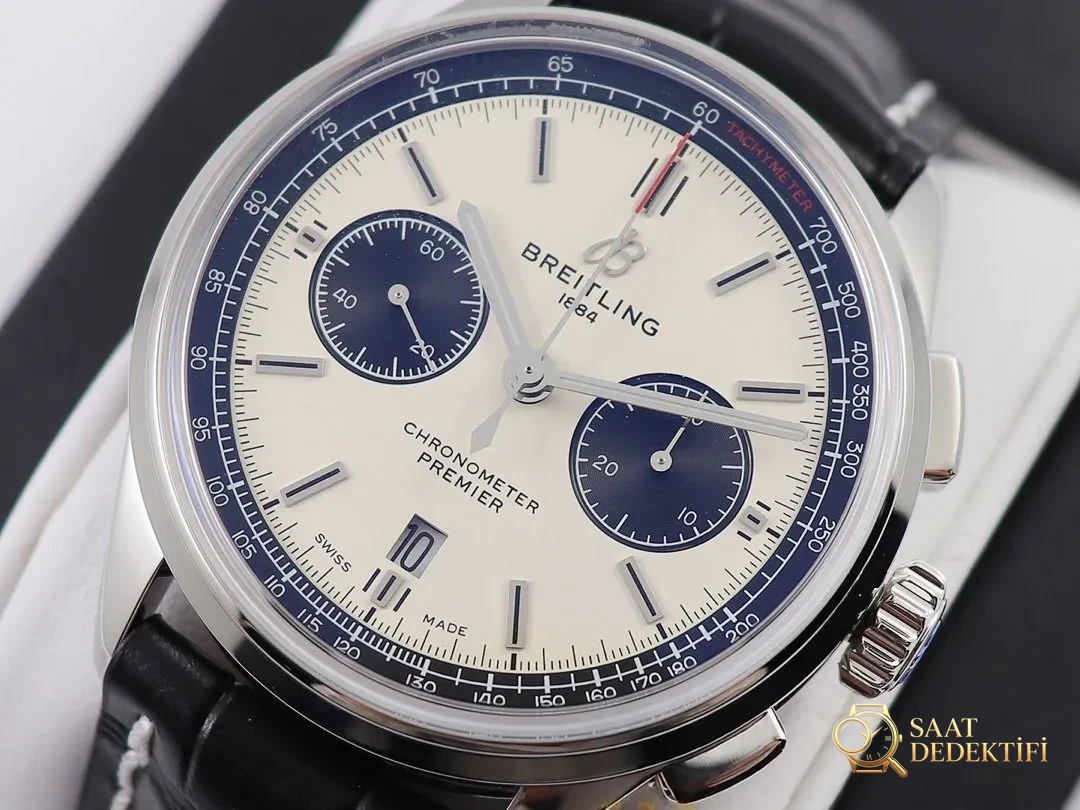 İnceleme – Daniel Wu ile aynı model: GF Factory Breitling Premier B01 yeni kronograf saatinin replikası nasıl olmuş? - Mekanizma Zemberek ve Balans Detayı