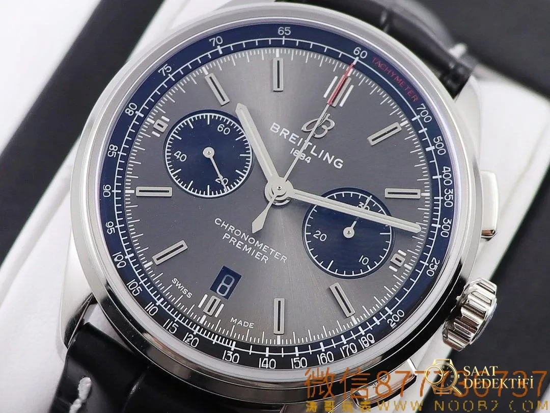 İnceleme – Daniel Wu ile aynı model: GF Factory Breitling Premier B01 yeni kronograf saatinin replikası nasıl olmuş? - Yan Profil ve Kordon Bağlantısı