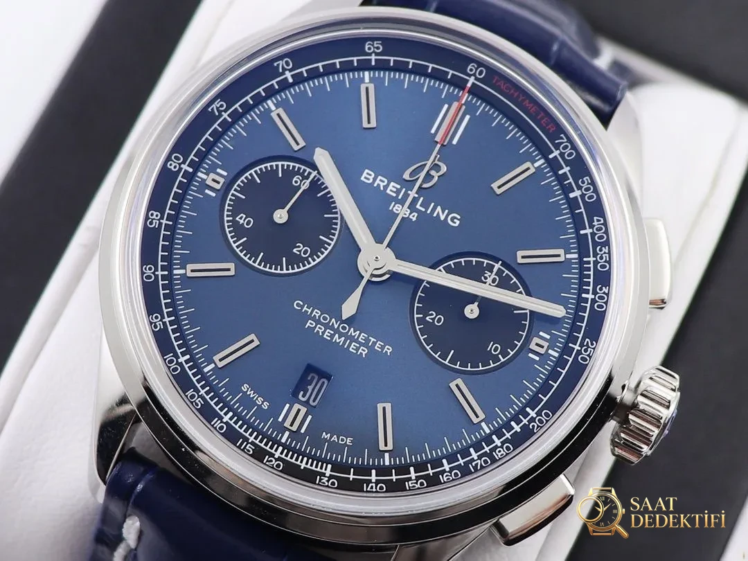 İnceleme – Daniel Wu ile aynı model: GF Factory Breitling Premier B01 yeni kronograf saatinin replikası nasıl olmuş? - Kasa Çeliği ve Polisaj Kalitesi
