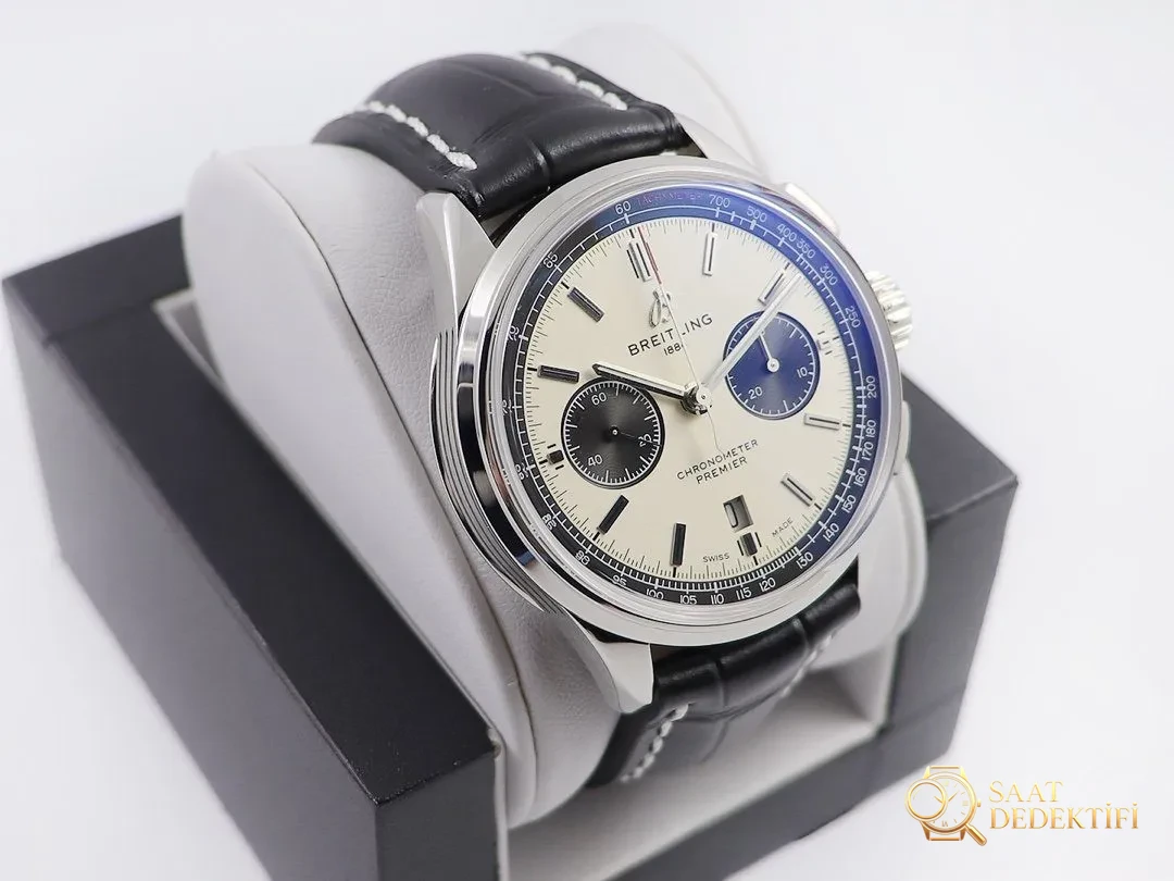 İnceleme – Daniel Wu ile aynı model: GF Factory Breitling Premier B01 yeni kronograf saatinin replikası nasıl olmuş? - Tepe Koruması ve Ayar Fonksiyonu