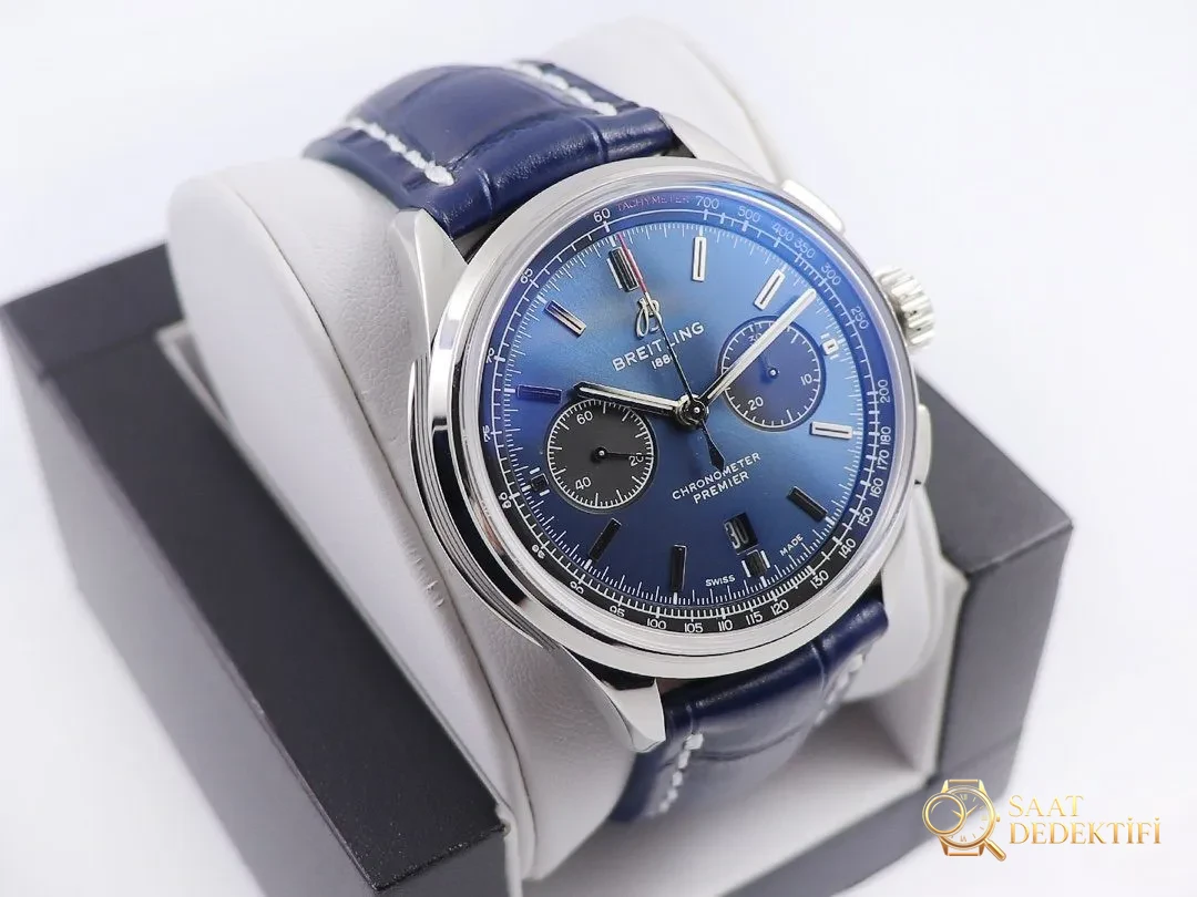 İnceleme – Daniel Wu ile aynı model: GF Factory Breitling Premier B01 yeni kronograf saatinin replikası nasıl olmuş? - Kadran İbreleri ve Saniye Akışı