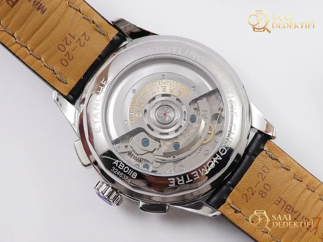 İnceleme – Daniel Wu ile aynı model: GF Factory Breitling Premier B01 yeni kronograf saatinin replikası nasıl olmuş? - Mekanizma Çark Dizilimi ve Taş Yatakları