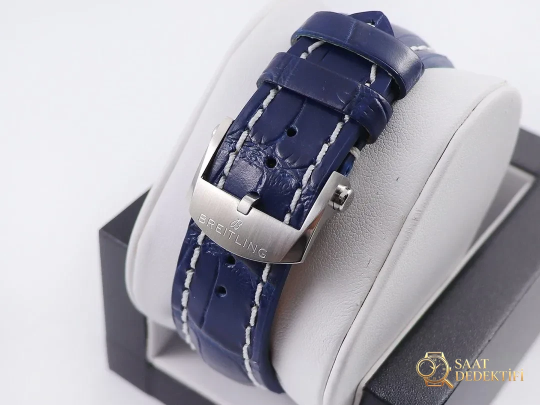 İnceleme – Daniel Wu ile aynı model: GF Factory Breitling Premier B01 yeni kronograf saatinin replikası nasıl olmuş? - Dalgıç Kilit Uzatması ve Toka Güvenliği