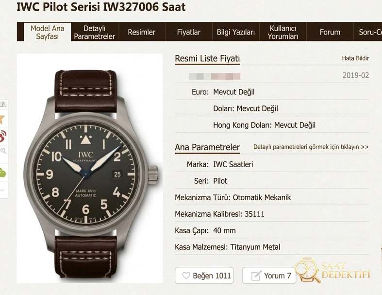 IWC Pilot IW327006 İncelemesi - Ön Görünüm ve Kasa Tasarımı