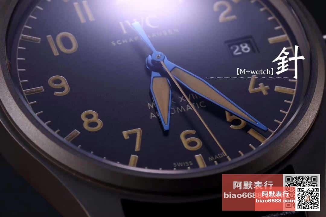 İnceleme ve Karşılaştırma: M+ Tayvan Fabrikası'ndan IWC Pilot's Watch Mark XVIII Heritage Serisi IW327006 Titanyum Kol Saati İlk Tanıtım — 16. fotoğraf