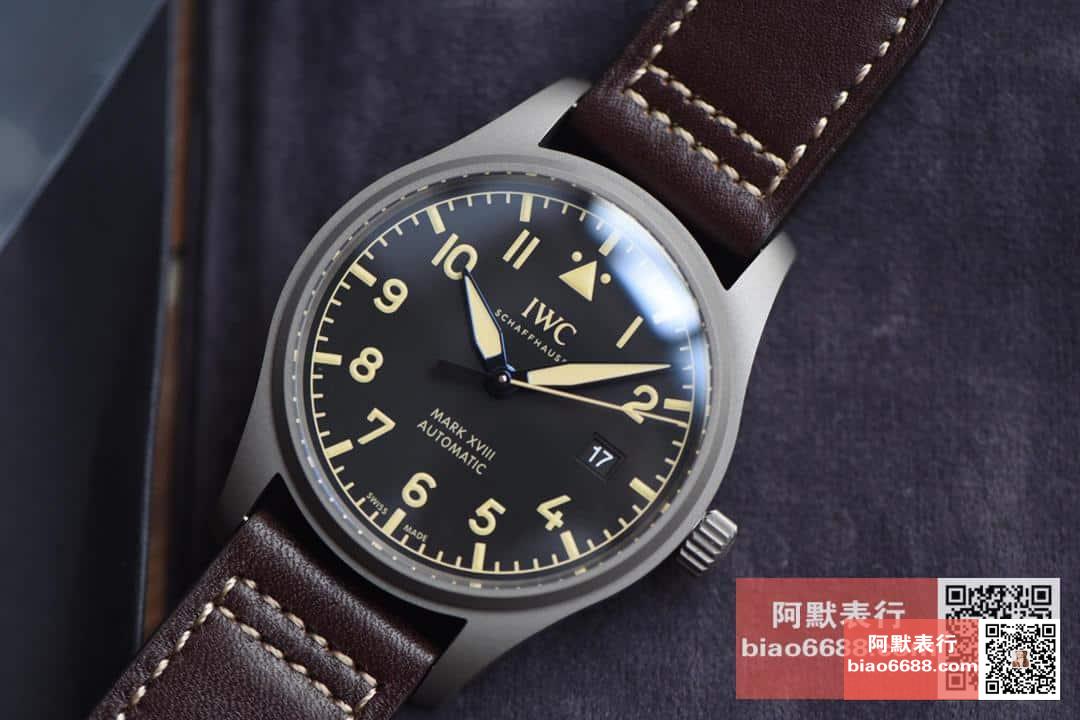 İnceleme ve Karşılaştırma: M+ Tayvan Fabrikası'ndan IWC Pilot's Watch Mark XVIII Heritage Serisi IW327006 Titanyum Kol Saati İlk Tanıtım — 21. fotoğraf
