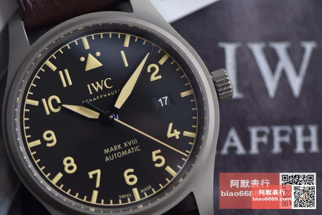 İnceleme ve Karşılaştırma: M+ Tayvan Fabrikası'ndan IWC Pilot's Watch Mark XVIII Heritage Serisi IW327006 Titanyum Kol Saati İlk Tanıtım — 22. fotoğraf