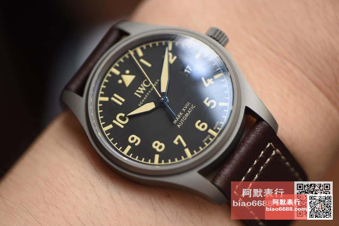 İnceleme ve Karşılaştırma: M+ Tayvan Fabrikası'ndan IWC Pilot's Watch Mark XVIII Heritage Serisi IW327006 Titanyum Kol Saati İlk Tanıtım — 28. fotoğraf