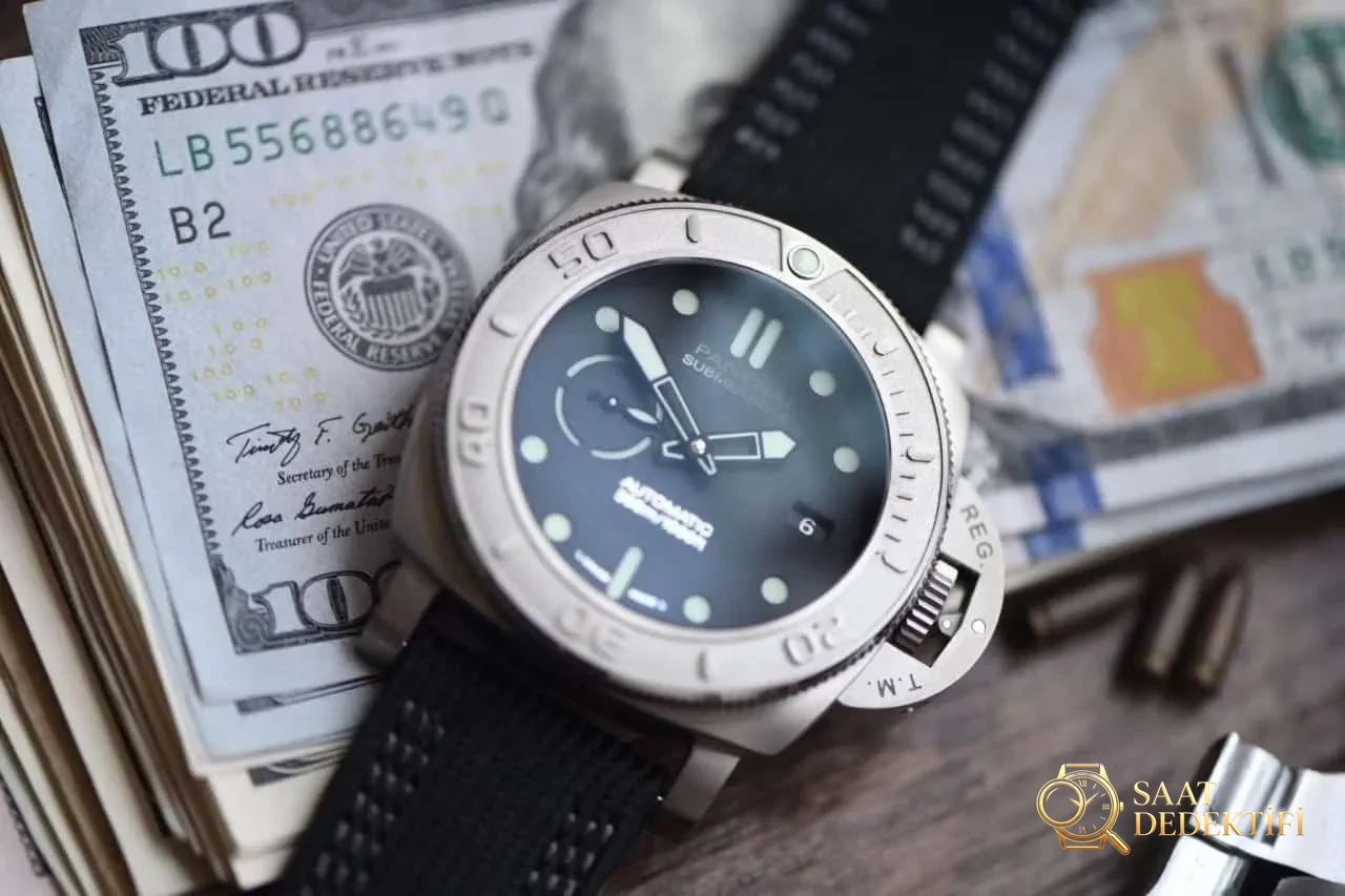 İnceleme: VS Factory Panerai Submersible Serisi PAM00984 Kol Saati - Kadran Detayı ve Bezel İşçiliği