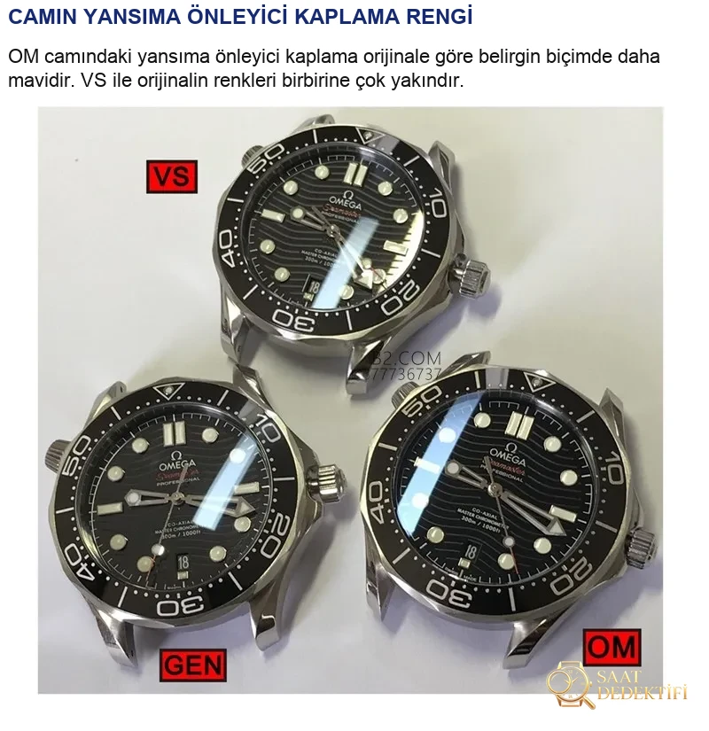 Inceleme vs Factory Ve Om Factory Omega Yeni Seamaster 300 Modelinin Or... - Ön Görünüm ve Kasa Tasarımı