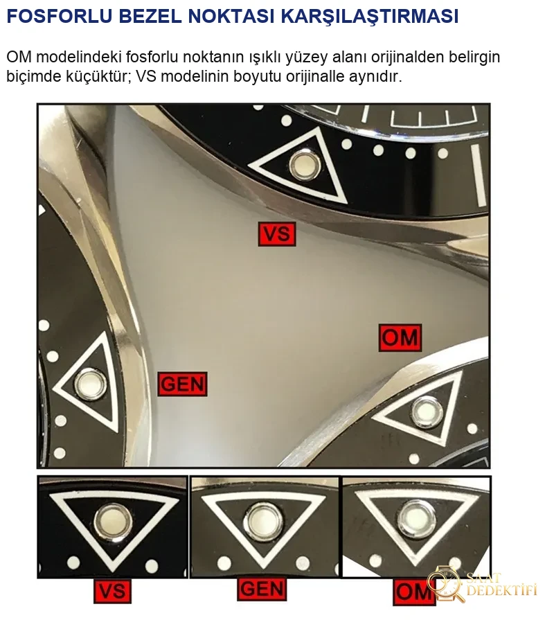 İnceleme: VS Factory ve OM Factory Omega yeni Seamaster 300 modelinin orijinalle karşılaştırması — hangisinin replikası daha iyi? - Kadran Detayı ve Bezel İşçiliği