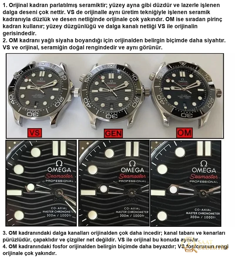İnceleme: VS Factory ve OM Factory Omega yeni Seamaster 300 modelinin orijinalle karşılaştırması — hangisinin replikası daha iyi? - Arka Kapak ve Mekanizma Detayı