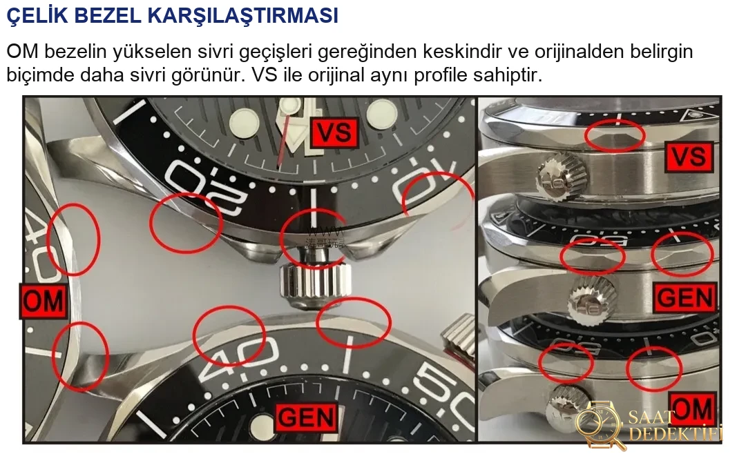 İnceleme: VS Factory ve OM Factory Omega yeni Seamaster 300 modelinin orijinalle karşılaştırması — hangisinin replikası daha iyi? - Makro Kadran ve İndeks İşçiliği