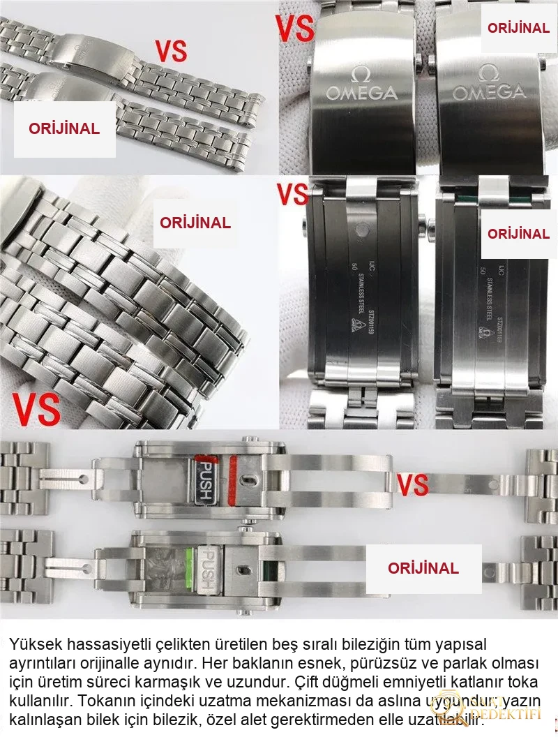 İnceleme: VS Factory ve OM Factory Omega yeni Seamaster 300 modelinin orijinalle karşılaştırması — hangisinin replikası daha iyi? - Arka Kapak Gravür ve Seri Numarası