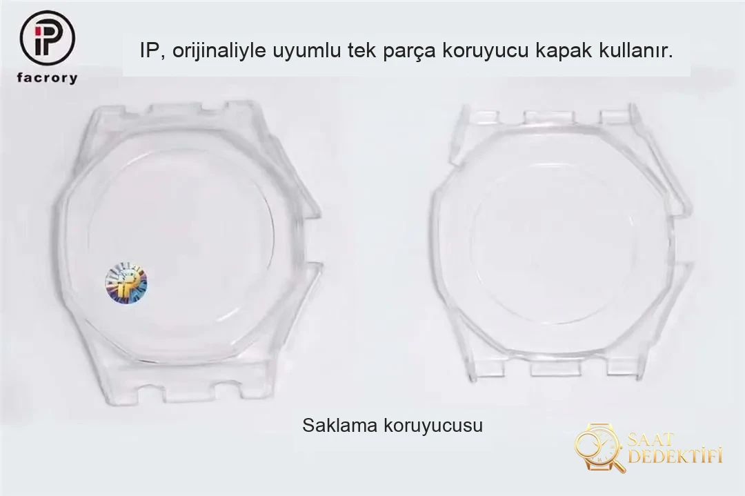 IP Factory Audemars Piguet 15720 Offshore Hızlı Değiştirilebilir Kayışlı Dalış Saati - Mekanizma Zemberek ve Balans Detayı