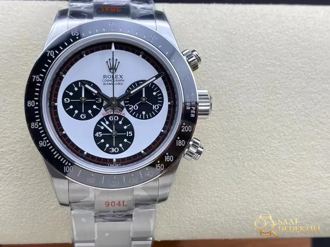 Rolex Blaken Paul Newman Cream Beyaz