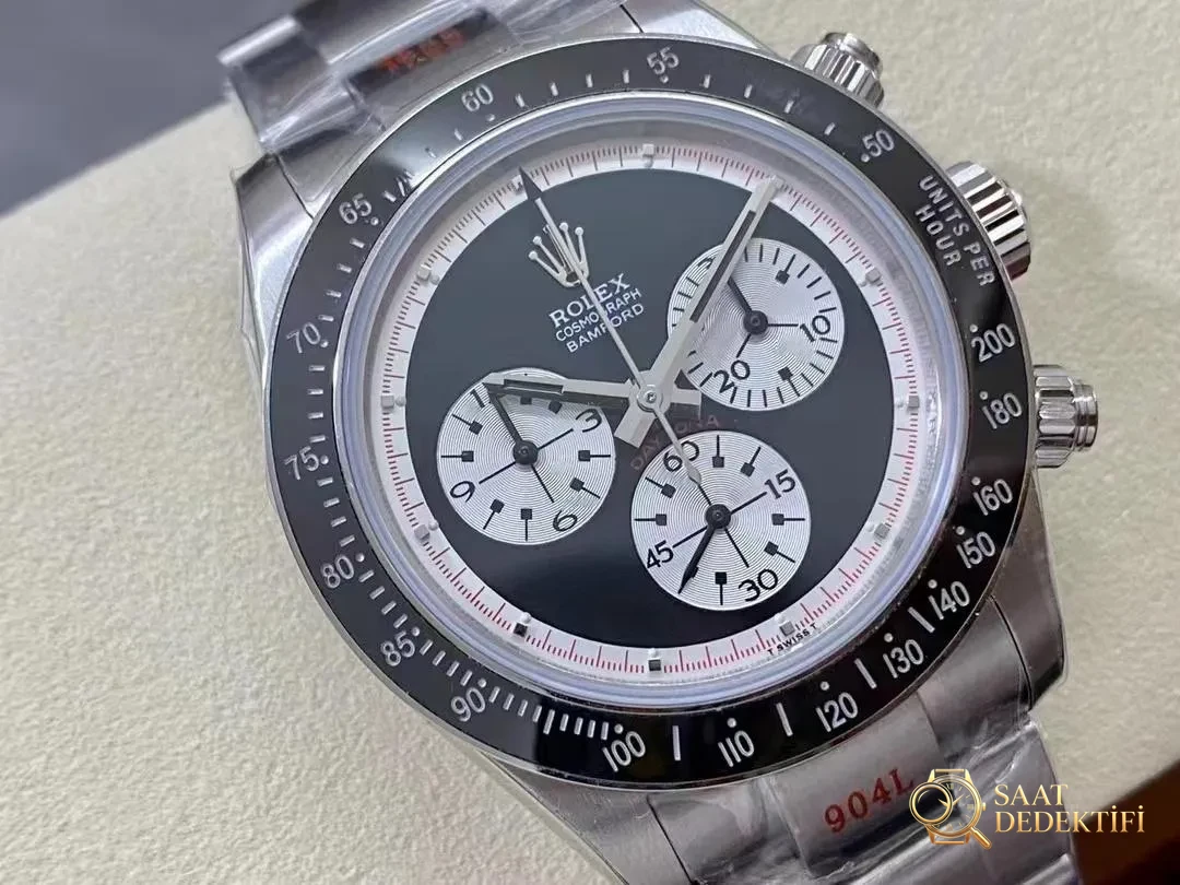 Rolex Daytona Paul Newman Blaken Siyah
