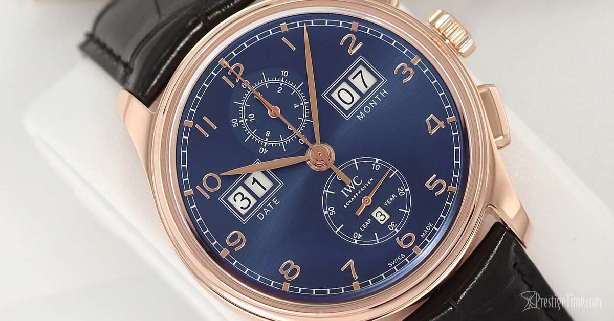 IWC perpetual takvim kronograf