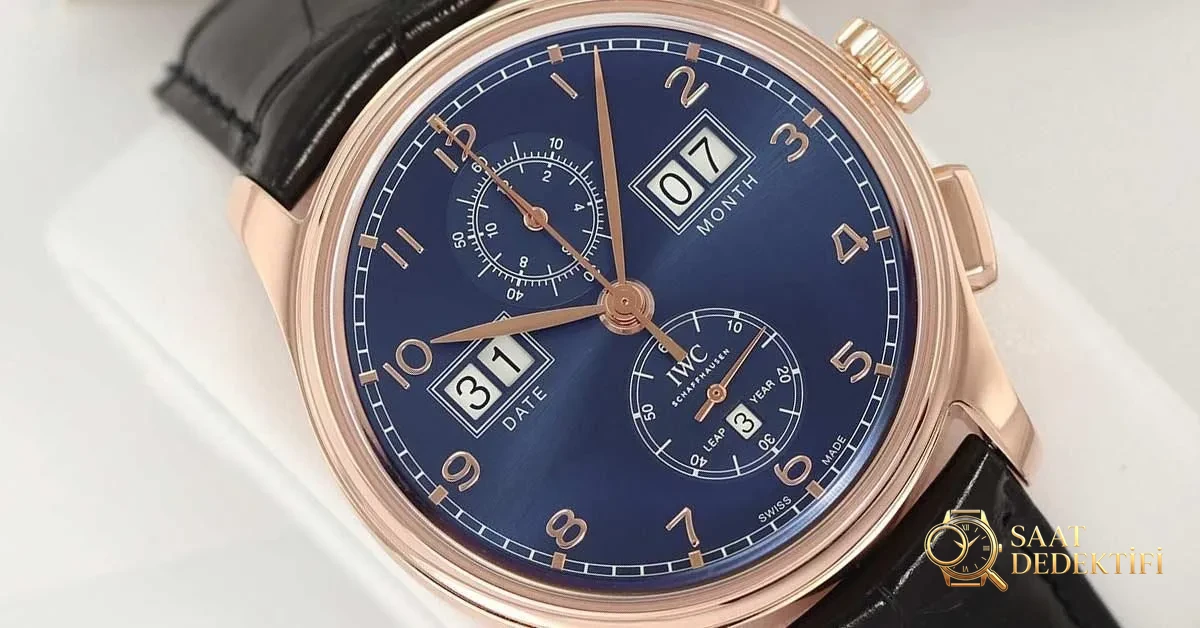 IWC perpetual takvim kronograf