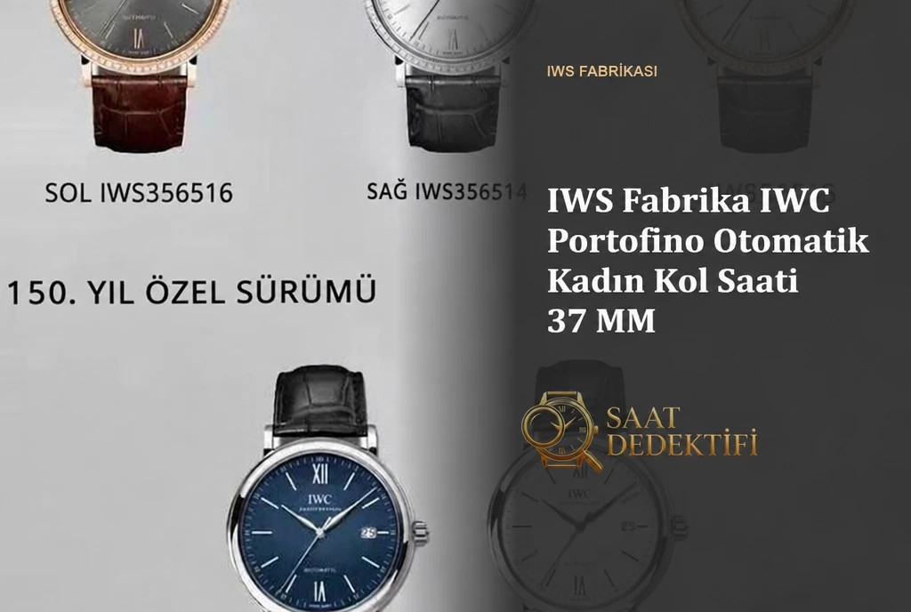 IWC Portofino Replika Saat İncelemesi - Ön Görünüm ve Kasa Tasarımı