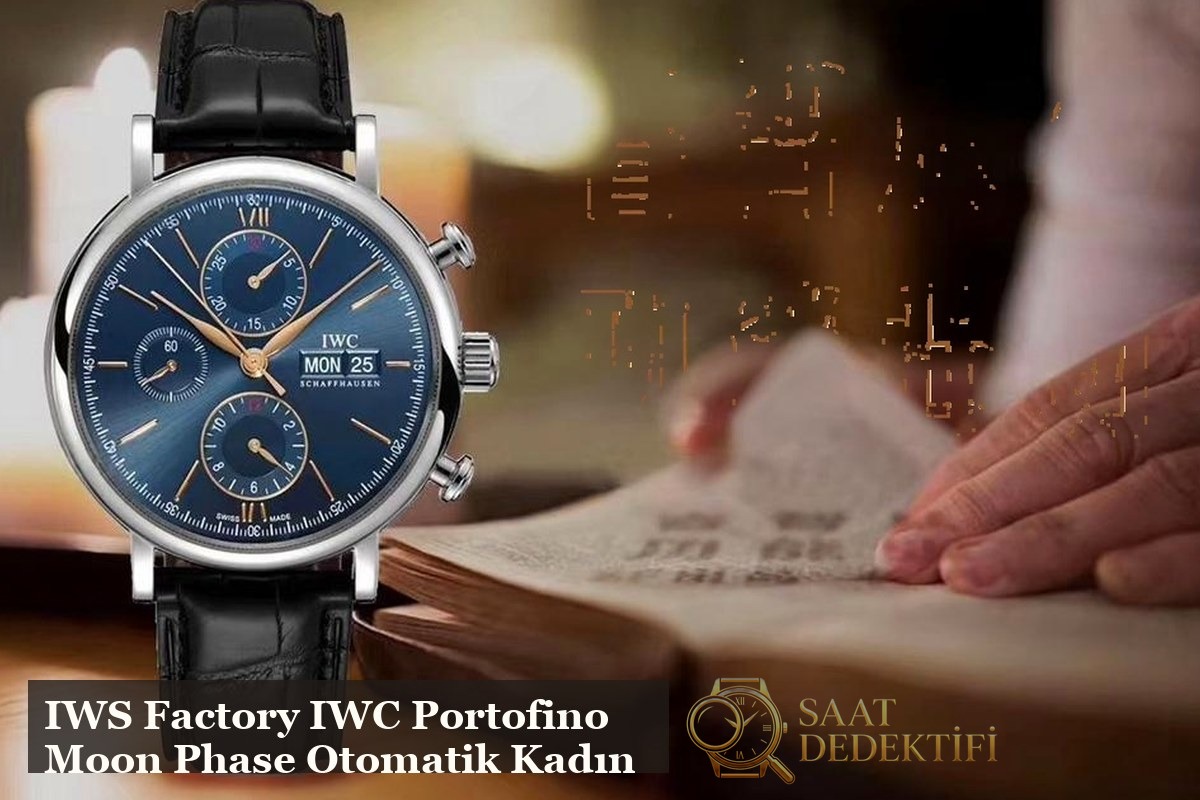 IWS Factory IWC Portofino Moon Phase Kasa ve Kadran İşçiliği İncelemesi - ön görünüm