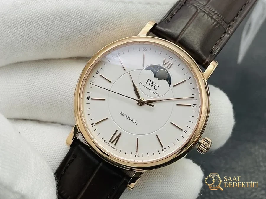 IWC Portofino Replika Saat İncelemesi - Ön Görünüm ve Kasa Tasarımı
