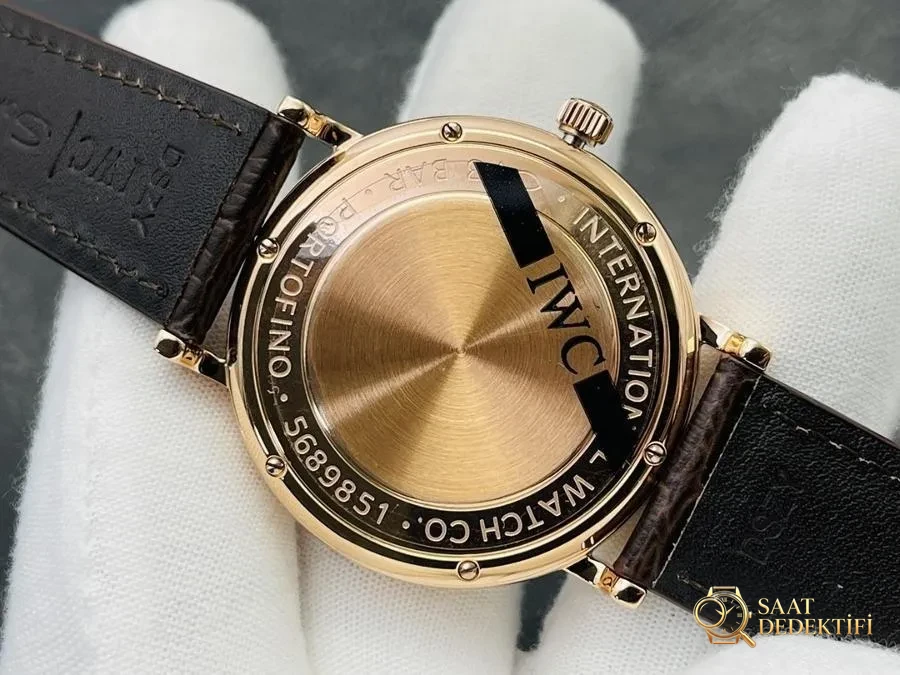 IWS Factory IWC Portofino serisi ay evreli otomatik saat incelemesi - Bilezik, Toka ve Klips Mekanizması
