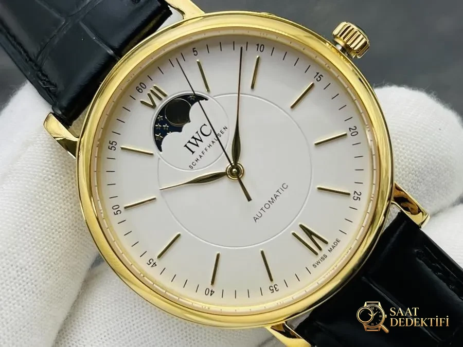 IWS Factory IWC Portofino serisi ay evreli otomatik saat incelemesi - Kasa Çeliği ve Polisaj Kalitesi