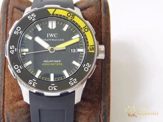 Replika IWC Aquatimer Turuncu Siyah