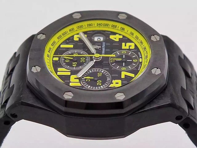 Audemars Piguet Bumble Bee Siyah Seramik Bezel