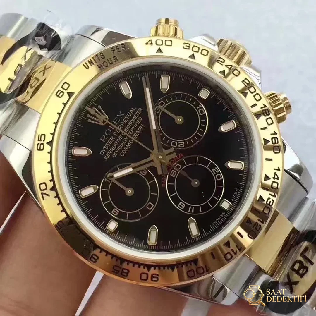 Rolex Daytona Siyah Kadran