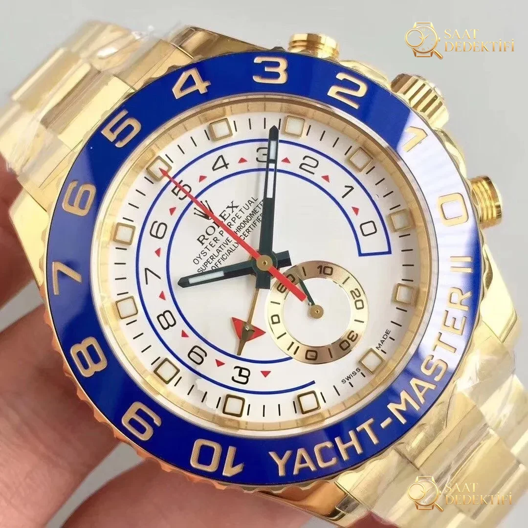 Rolex YachtMaster II Altın Saat