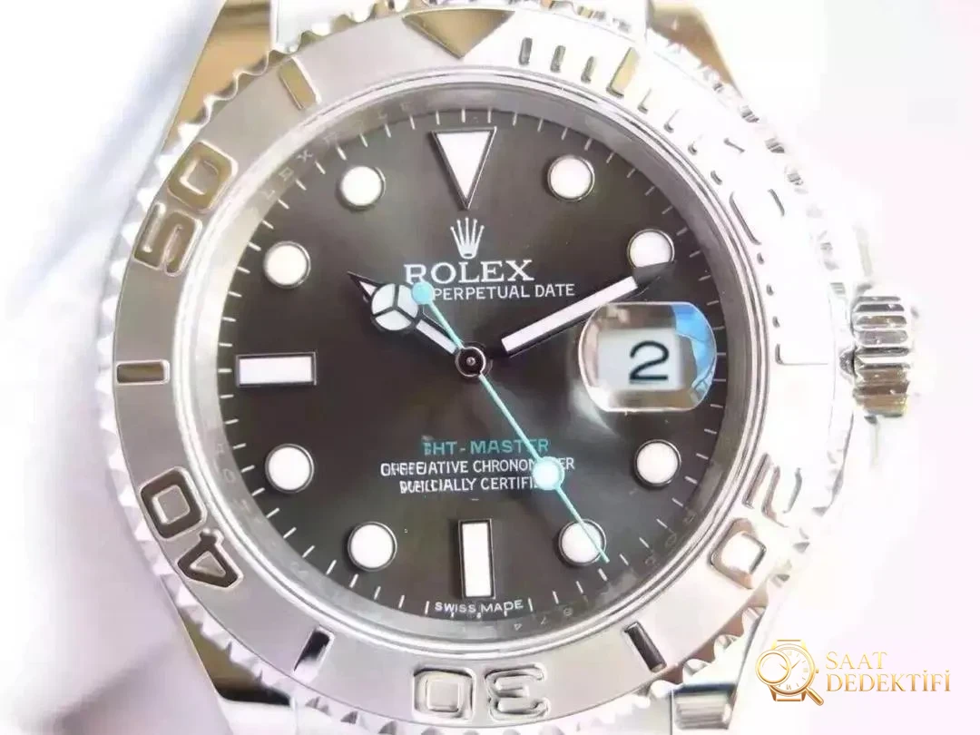 Rolex YachtMaster 116622 Gri Kadran