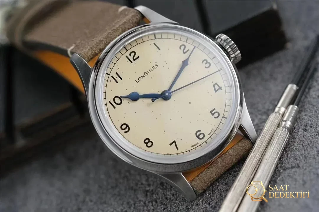 JA Factory Küçük çilli vintage Longines L2.819.4 bir bakışta replika belli oluyor mu? - Kasa Profili ve Kurma Kolu İncelemesi