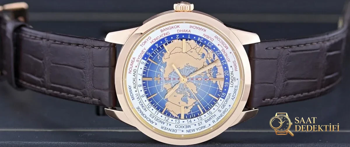 Jaeger LeCoultre Geophysic Universal Time Deri Kayış