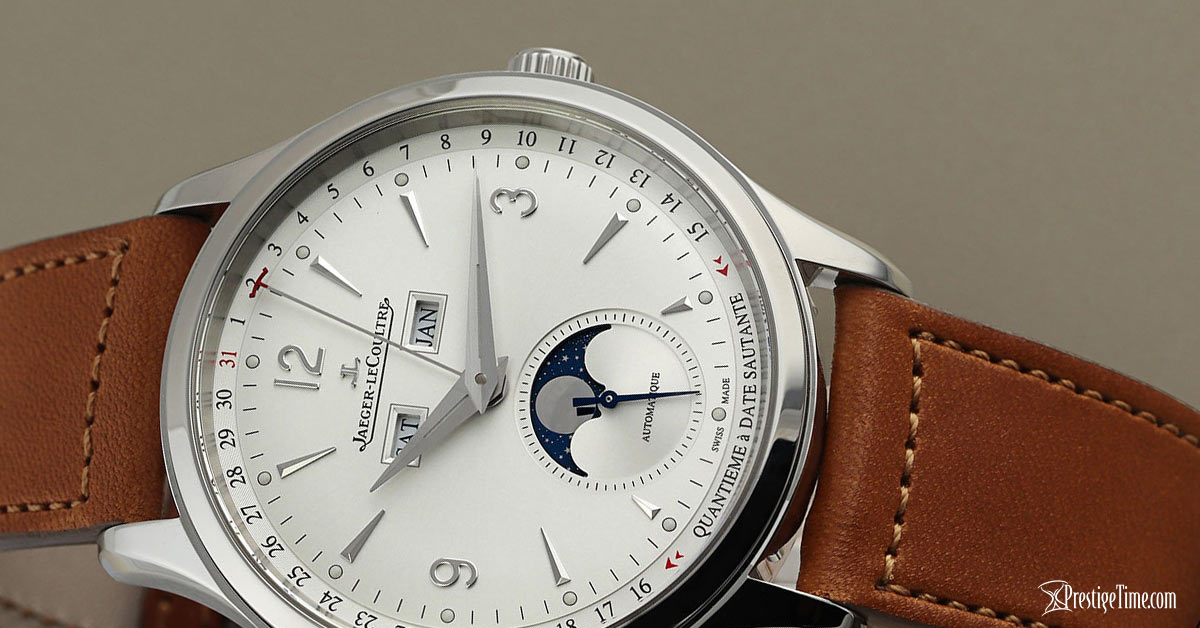 Jaeger LeCoultre Master Control Takvim 40mm Deri Kayış