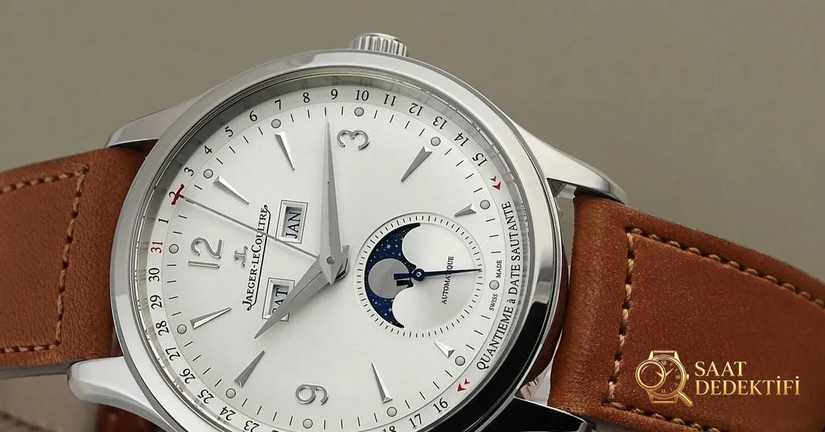 Jaeger LeCoultre Master Control Takvim 40mm Deri Kayış