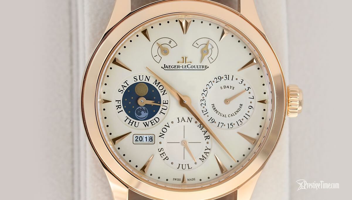 Jaeger LeCoultre Master Eight Days Perpetual Kadran