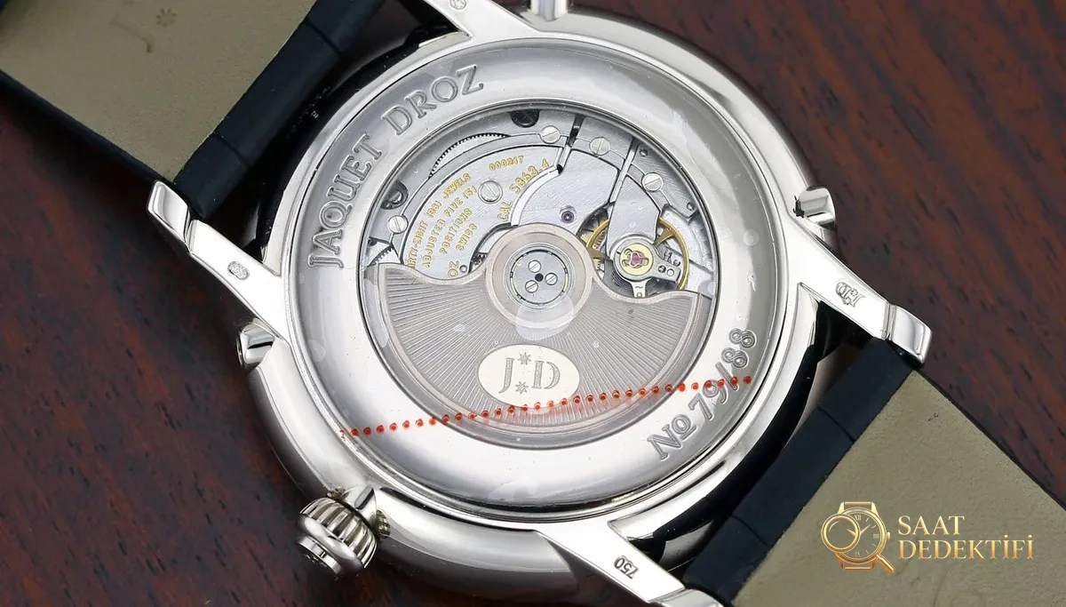 Jaquet Droz Astrale Perpetual Takvim Kasa Arkası