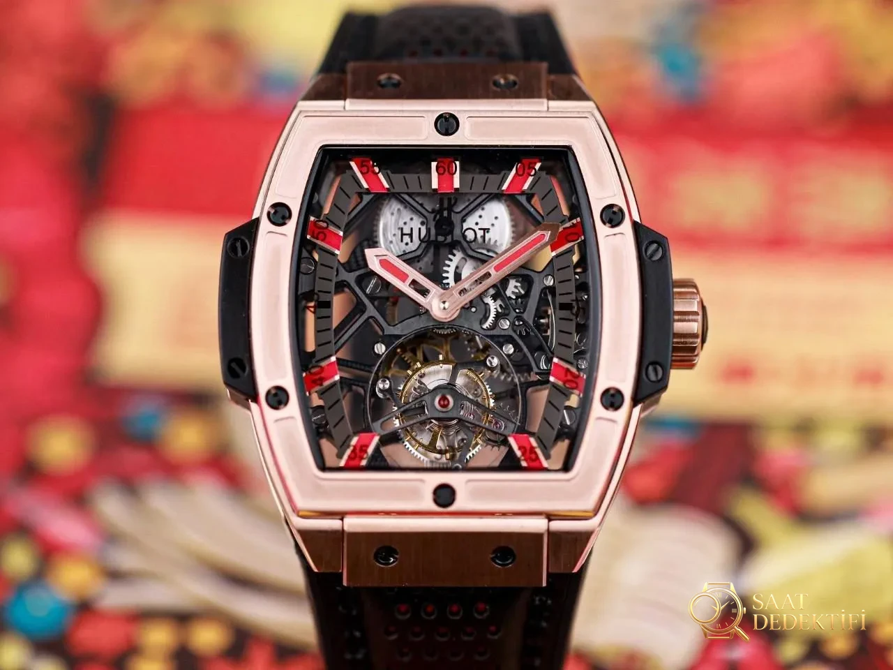 JB Factory Hublot fıçı formlu tourbillon HUB9006 mekanizmalı model ilk bakışta belli oluyor mu? - Bilekte Duruş ve Kasa Orantısı